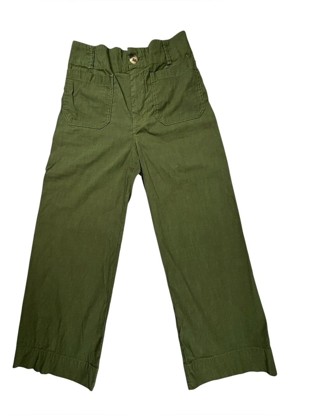 Maeve | The Collette | Linen Crop Wide Leg Pant | Size 27 | Excellent Condition! - Picture 2 of 8